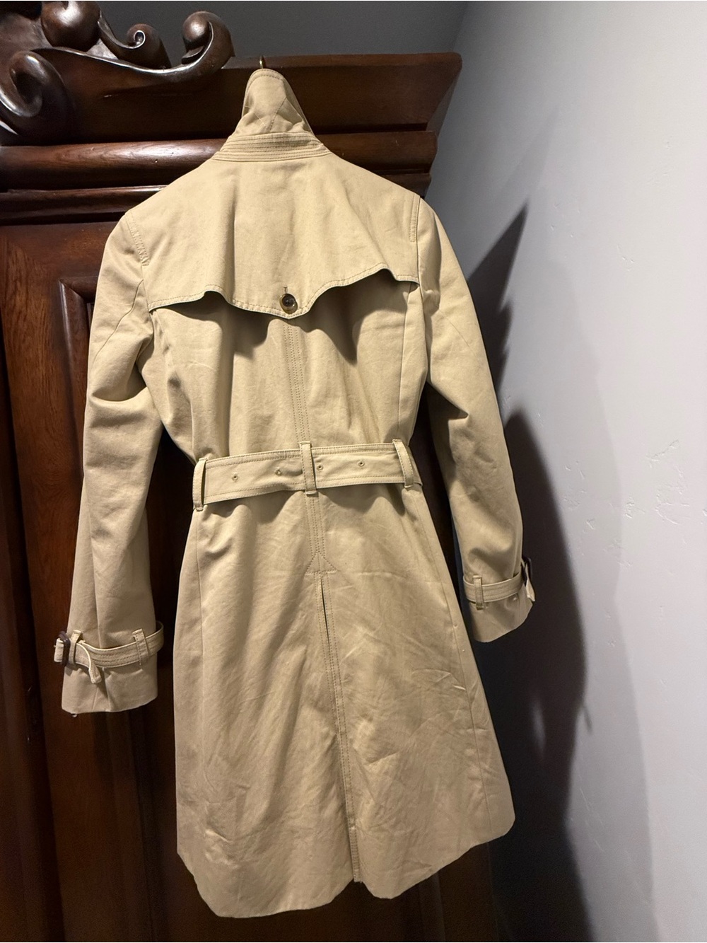 J.Crew Collection Classic Icon Trench Coat with Belt - Picture 6 of 6
